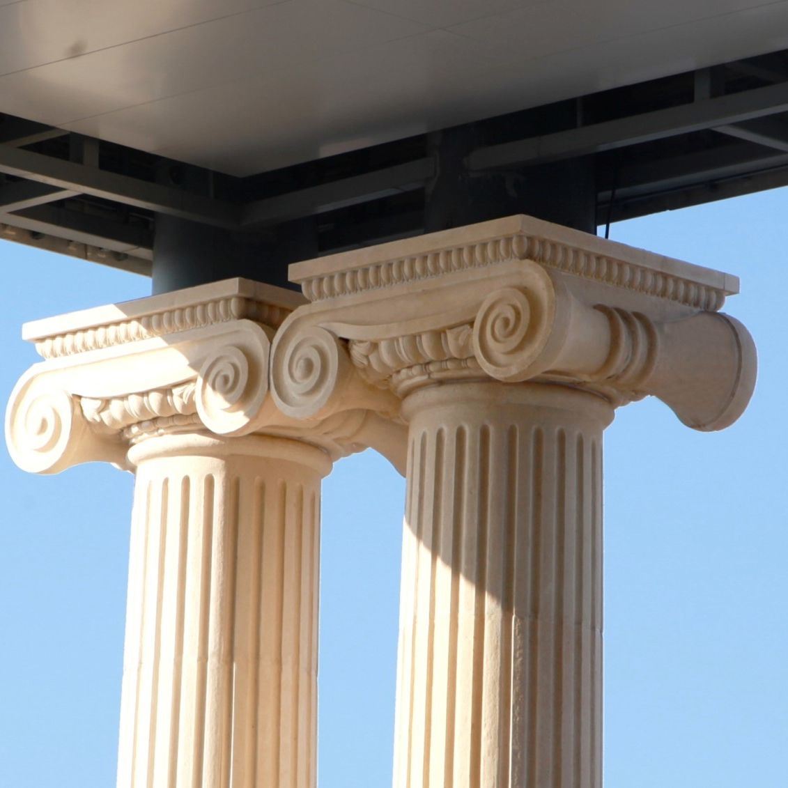 Classic Roman Column Sculpture Made of GRC Material